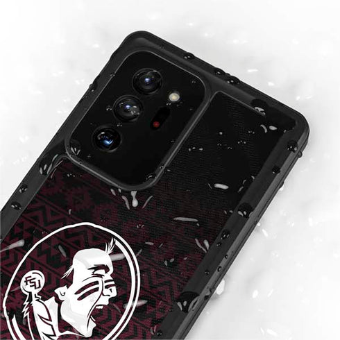 Florida State University Pattern Jersey Galaxy Note20 Ultra 5G Waterproof Case